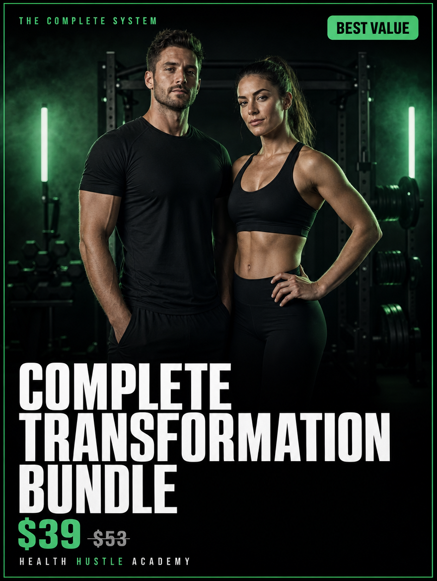 Complete Transformation Bundle — 12-Week System, Nutrition & Meal Plan, Mindset Reset Guide