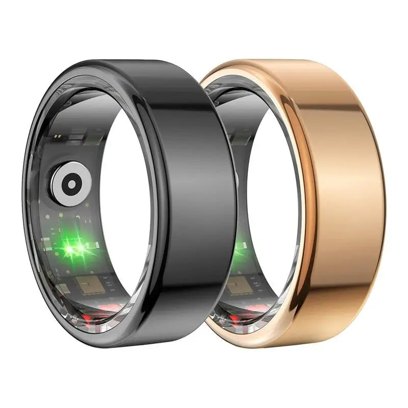 2024 NEW Smart Ring Multifunctional Step Health Tracker Heart Rate Blood Oxygen Monitor Waterproof Men Women Fitness