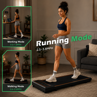 Under Desk Walking Pad — Quiet Home Office Treadmill