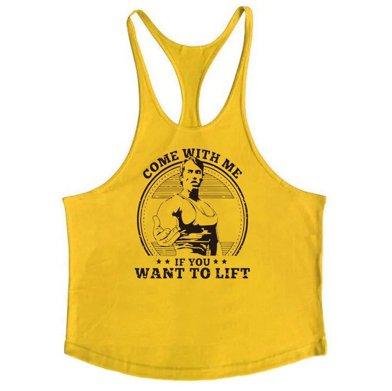 Bodybuilding Stringer Tank Top for Men