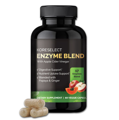 KORESELECT 17 Enzyme Blend for Digestive Gut Health Support Supplement