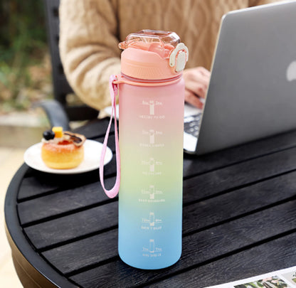 1 Litre Water Bottle-Ombre