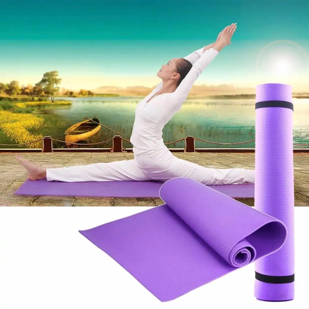 Non-slip Padded Fitness Yoga Mat